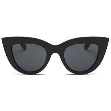 Cat eye zonnebril "Pur" - Zwart